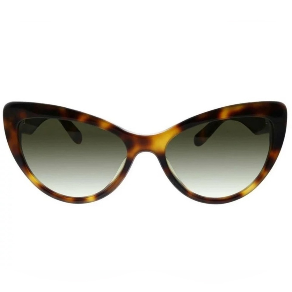 Salvatore Ferragamo SF930S Havana/Smoke Gradient Cat Eye Sunglasses